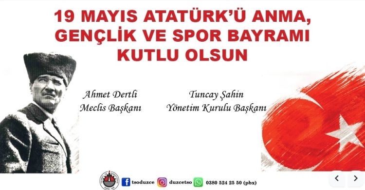 TSO 19 Mayıs Bayramını Kutladı